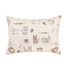 Подушка декоративна Home Line "Кіт на кухні" (пісочний) 35х50см 175279