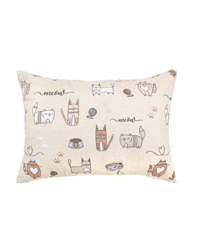 Подушка декоративна Home Line "Кіт на кухні" (пісочний) 35х50см 175279