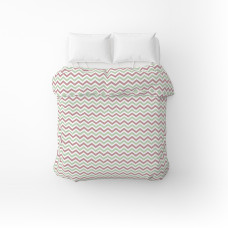 Підковдра бязева Home Line "Зіг заг" (лілово-зелений) 145х215см 174754