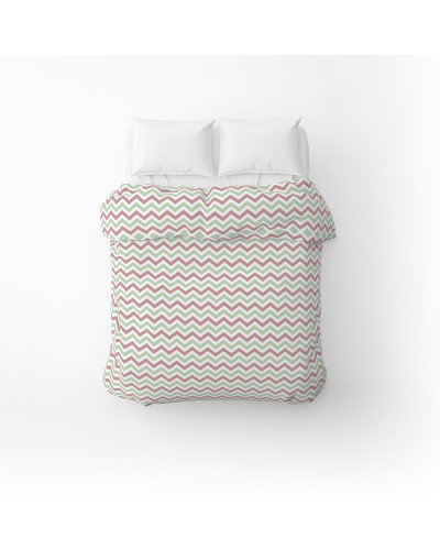Підковдра бязева Home Line "Зіг заг" (лілово-зелений) 145х215см 174754