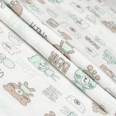 Дитячий комплект постільної білизни Home Line "Тедді" (кофейно-ментоловий) 174749