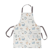 Фартух з регульованою зав'язкою Home Line "Кіт на кухні" (бежевий) 174399
