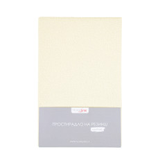 Простирадло махрове на резинці Home Line 160х200см (айворі) 174329