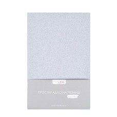 Простирадло махрове на резинці Home Line 140х200см (сірий) 174315