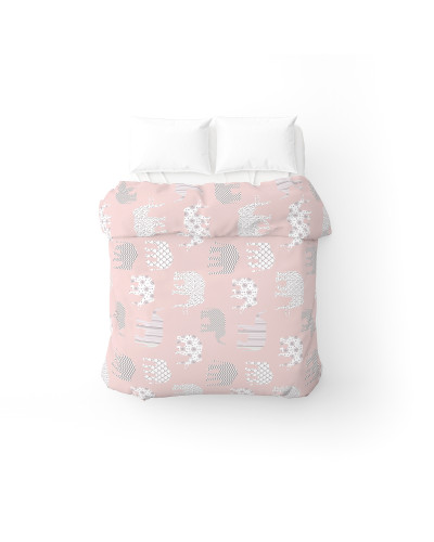 Підковдра бязева Home Line "Слони" (рожевий) 145х215см 173784