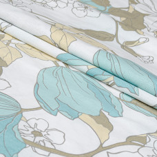 Простирадло бязеве Home Line "Весняний вечір" 145х215см (блакитний) 166529