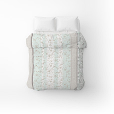 Підковдра бязева Home Line "Затишок" (капучино-ментоловий) 145х215см 173546