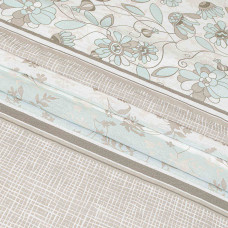 Підковдра бязева Home Line "Затишок" (капучино-ментоловий) 145х215см 173546