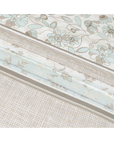 Підковдра бязева Home Line "Затишок" (капучино-ментоловий) 145х215см 173546