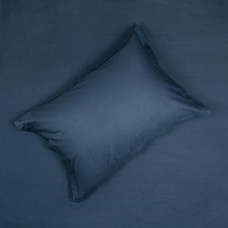 Євро комплект постільної білизни Home Line "Страйп 0.2х0.2" (синій) 169195