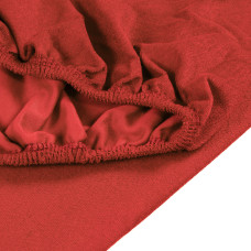 Простирадло махрове на резинці Home Line 160х200см (багряно-червоний) 168818