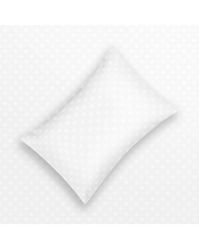 Євро комплект постільної білизни Home Line "Жакард горошок" (білий) 168006