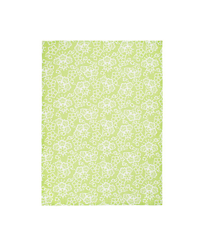 Рушник вафельний "Мереживо" (салатове) 45х60см 166172