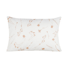 Наволочка бязева Home Line "Волошки бежеві на білому" 50х70см 165382