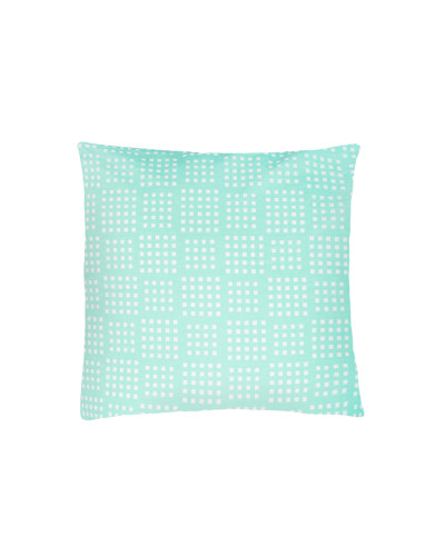Наволочка бязева Home Line "Клітинка бірюзова" 70х70см 165372