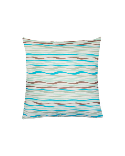 Наволочка бязева Home Line "Хвиля бірюзова" 70х70см 165370