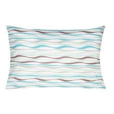 Наволочка бязева Home Line "Хвиля бірюзова" 50х70см 165369