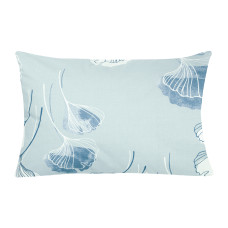 Наволочка бязева Home Line "Гінго білоба" (сіро-блакитний) 50х70см 165363