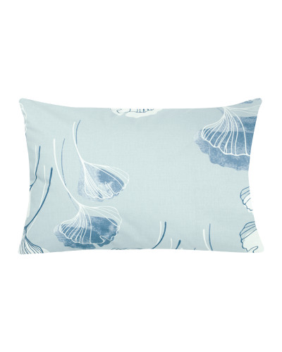 Наволочка бязева Home Line "Гінго білоба" (сіро-блакитний) 50х70см 165363