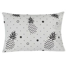 Наволочка бязева Home Line "Ананас" (сірий) 50х70см 165227