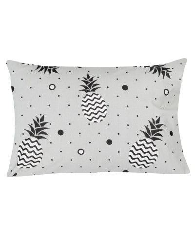 Наволочка бязева Home Line "Ананас" (сірий) 50х70см 165227