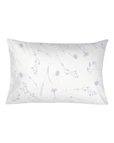 Наволочка бязева Home Line "Волошки лавандові на білому" 50х70см 165093