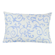 Наволочка бязева Home Line "Вензель" (блакитний) 50х70см 165089