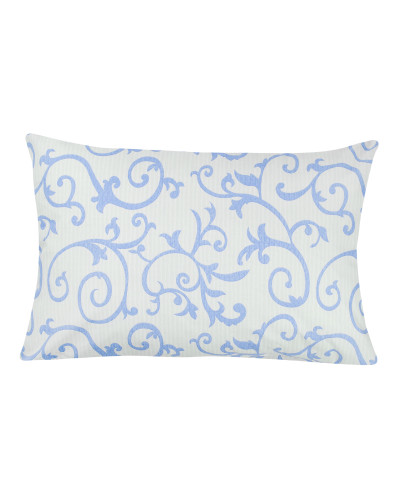 Наволочка бязева Home Line "Вензель" (блакитний) 50х70см 165089