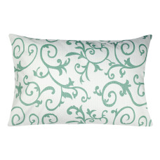 Наволочка бязева Home Line "Вензель" (зелений) 50х70см 165084