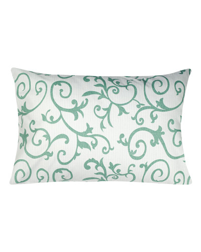 Наволочка бязева Home Line "Вензель" (зелений) 50х70см 165084