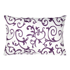 Наволочка бязева Home Line "Вензель" (ліловий) 50х70см 165083