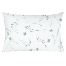 Наволочка бязева Home Line "Волошки сірі на білому" 50х70см 164264