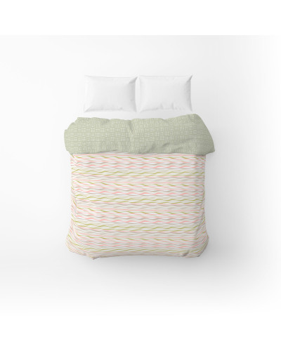 Підковдра бязева Home Line "Хвиля, клітинка бежева" 145х215см 164056