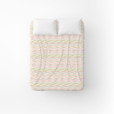 Простирадло бязеве Home Line "Хвиля" (бежева) 145х215см 163997