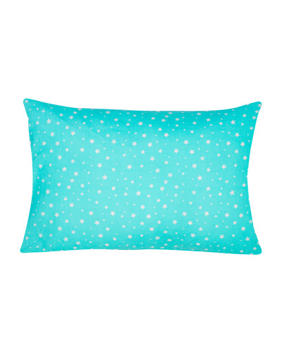 Наволочка бязева Home Line "Зорі різні" (бірюзовий) 40х60см 163840