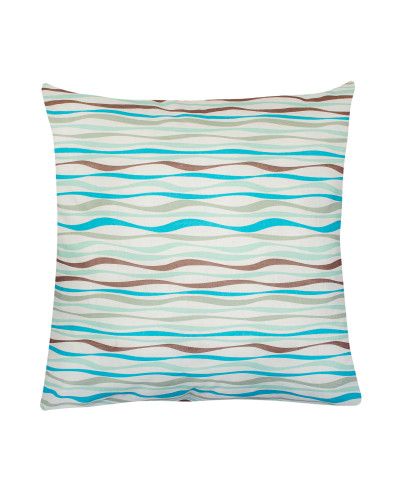 Наволочка бязева Home Line "Хвиля" (бірюзовий)  70х70см 163837
