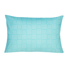Наволочка бязева Home Line "Клітинка" (бірюзовий) 50х70см 163836