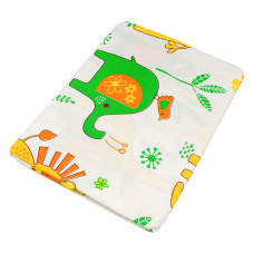 Підковдра бязева Home Line "Мадагаскар" (жовтий, зелений) 110х145см 163819