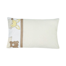 Наволочка бязева Home Line "Ведмежата" (бежевий) 40х60см 163385