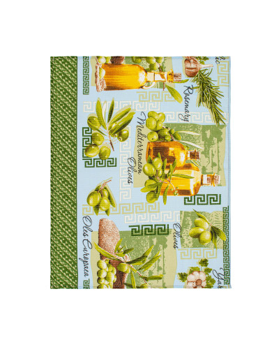 Рушник вафельний Home Line "Оливки" 45х60см 162957