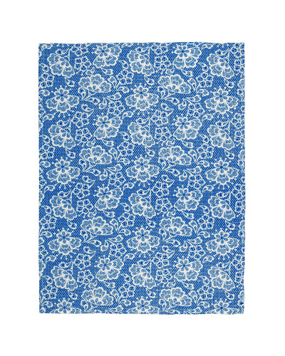 Рушник вафельний Home Line "Кружево" (синій) 45х60см 162952