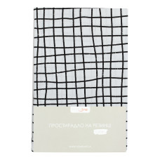 Простирадло сатин на резинці Home Line "Фіджи"180х200см 162473