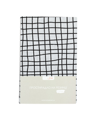 Простирадло сатин на резинці Home Line "Фіджи"180х200см 162473