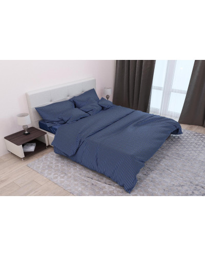 Сімейний комплект постільної білизни Home Line (синій) 162424