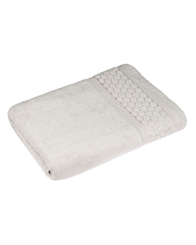 Рушник махровий Home Line "Мія" (світло-сірий) 70х130см 162269
