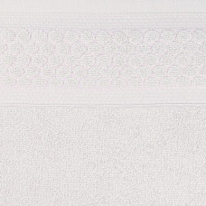 Рушник махровий Home Line "Мія" (світло-сірий) 50х90см 162264