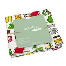 Фартух з регульованою зав'язкою Home Line "Спеції" (червоний) 162154