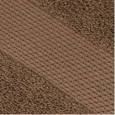 Махровий рушник (коричневий) 50х90см 161676