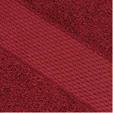 Махровий рушник (бордовий) 50х90см 161672