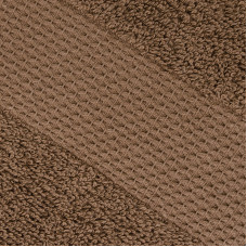 Махровий рушник (коричневий) 40х70см 161669